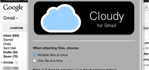 Cloudy for Gmail, adjunta archivos de redes sociales y servicios de almacenaje en tus correos de Gmail (Chrome)