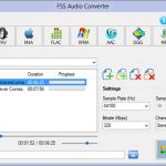 FSS Audio Converter, extrae el audio de los vídeos y convierte entre distintos formatos