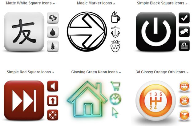 ICONS etc, más de 128.000 iconos y cliparts gratuitos para tus trabajos