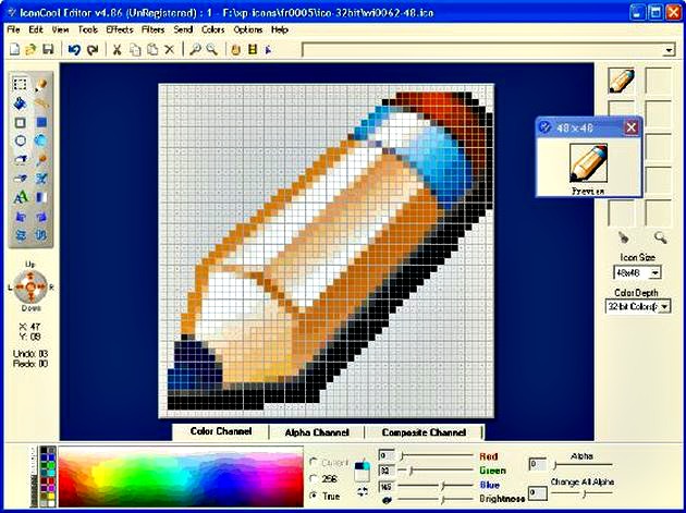 IconCool Editor: un potente editor de iconos, cursores y gráficos ahora gratuito