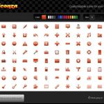 Iconza, una colección de iconos personalizables para utilizar gratis en tus proyectos