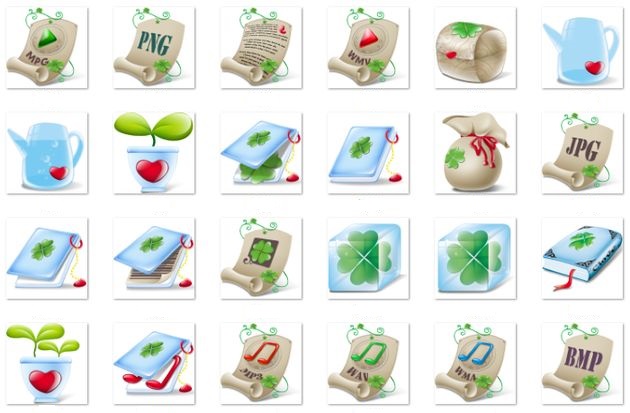 Irish Icons, una colección de bellos iconos gratuitos para usar en tus proyectos