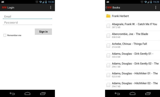 Mega Manager, aplicación gratuita no oficial para MEGA en Android