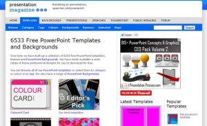 Presentation Magazine