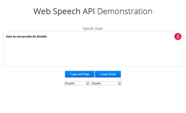 Ya está aquí Chrome 25 y el reconocimiento de voz