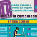 Una infografía que nos enseña a cuidar nuestra salud frente al uso continuo del ordenador