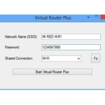 Virtual Router Plus, convierte tu PC en un router WiFi con este software portable y libre