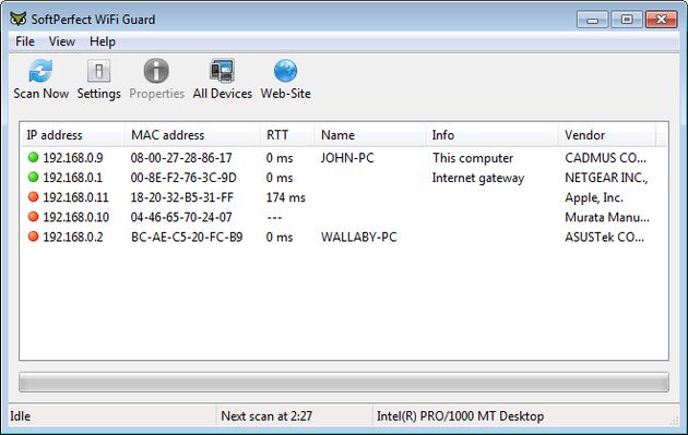 WiFi Guard, aplicación gratuita y multiplataforma para detectar intrusos conectados a tu WiFi