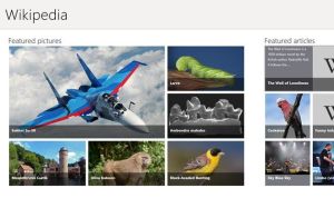 Wikipedia para Windows 8