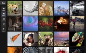 500px Chrome App