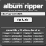Album Ripper: web para descargar lotes de imágenes de múltiples sitios