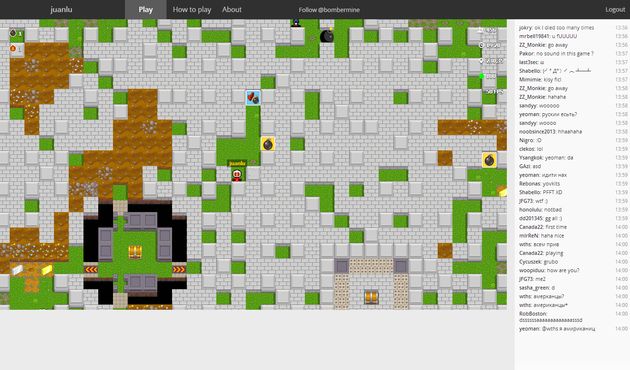 Bombermine, un juego online multijugador para rememorar el clásico Bomberman Bombermine, un juego online multijugador para rememorar el clásico Bomberman
