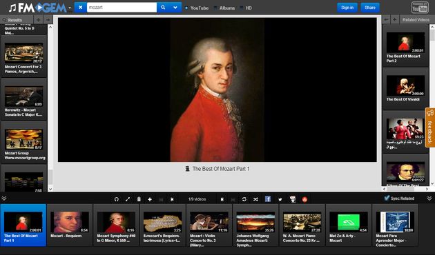 FMGem: escucha la música que te gusta desde tu navegador, compártela y crea listas de reproducción