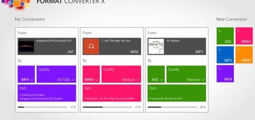 Format Converter X:  convertir audio y vídeo gratis en Windows 8 y 10