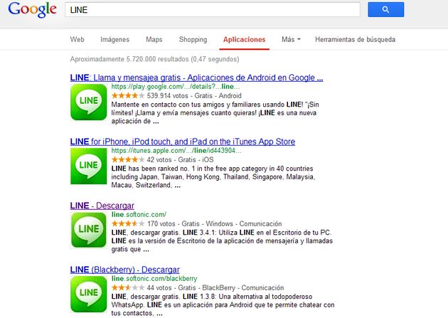 Aprovechando el potencial de Google para buscar apps en los principales mercados de aplicaciones
