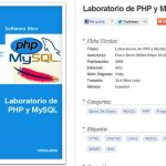 Laboratorio de PHP y MySQL: manual gratuito en formato PDF