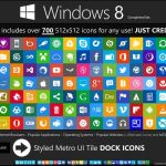 Metro UI Icon Set: más de 700 iconos gratis con estilo Modern UI