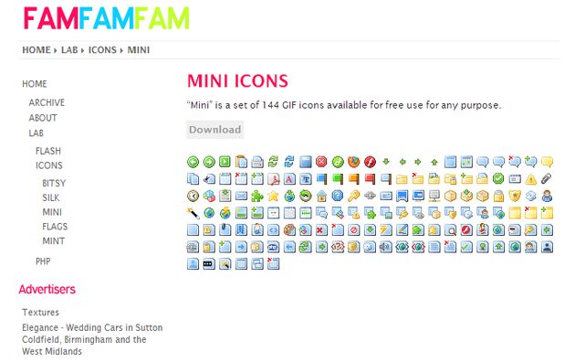 Mini Icons, una selecta colección de iconos minimalistas para uso gratuito