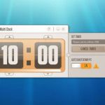 Multi Clock: reloj despertador, cuenta regresiva y apagado automático para Windows