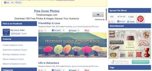 MyCoverPoint: gran colección de portadas de Facebook para aplicar y opción de crearlas tu mismo