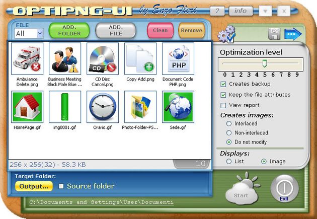 OptiPNG-UI: software gratuito para optimizar imágenes PNG