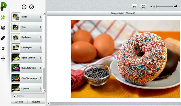 Picadilo, un gran editor fotográfico online y gratuito que está repleto de retoques y efectos