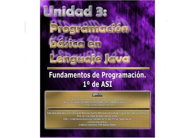 Programación Básica en Java, un manual gratuito para iniciarse en este lenguaje de programación