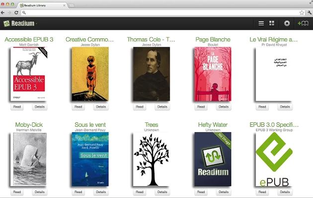Readium: crea tu biblioteca y lee libros electrónicos ePub en Chrome