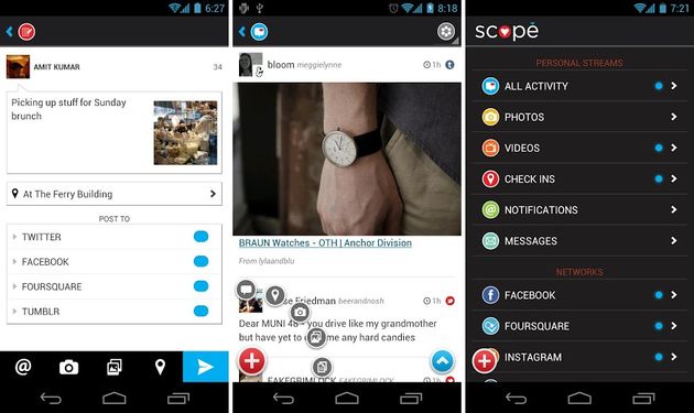 Scope, app Android gratuita para seguir tus redes sociales y ver cómodamente todos los contenidos
