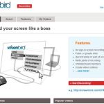 Screenbird: herramienta online para grabar screencasts, publicar los vídeos y compartirlos