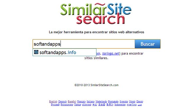 SimilarSiteSearch: un potente buscador para encontrar sitios similares