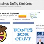 Smiley Chat Codes: utilidad web para crear emoticonos y textos para el chat de Facebook