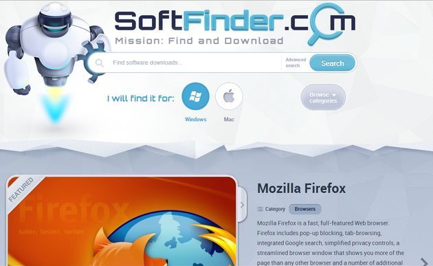 SoftFinder, un nuevo directorio de software con miles de aplicaciones para descargar