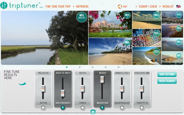 TripTuner: un sitio que nos ayuda a elegir destino para las vacaciones