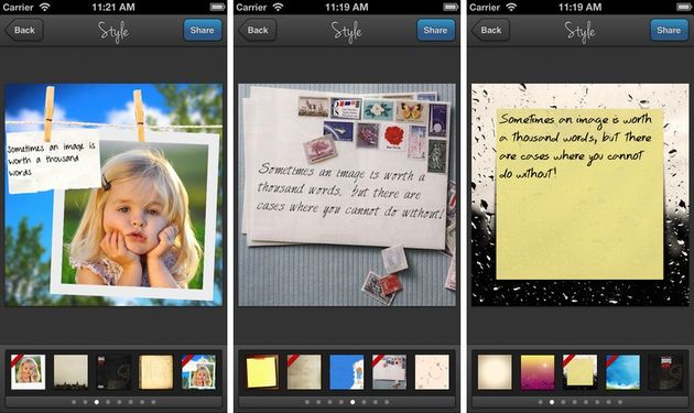 Tweegram: convierte textos, frases y citas en bonitas imágenes para compartir desde iOS y Android
