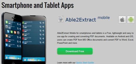 Able2Extract, crea y convierte PDF desde tu iOS o Android