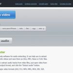 Audio Extractor: utilidad web gratuita para extraer el audio de los vídeos