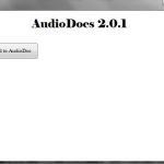 AudioDocs, convierte documentos DOC a archivos de audio