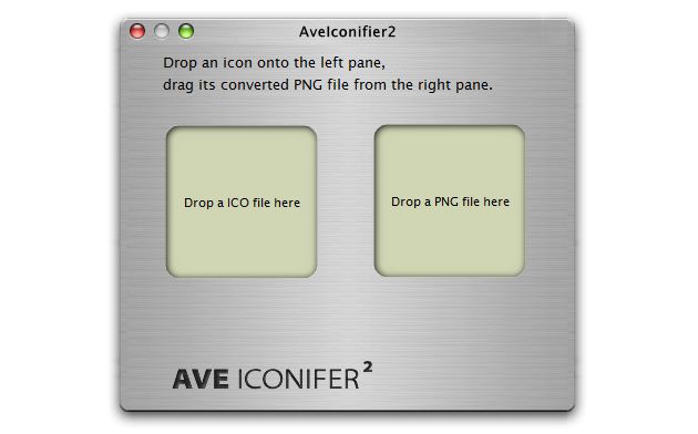 AveIconifier Portable, aplicación gratuita para convertir imágenes PNG a ICO y viceversa