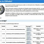 CDPedia, descárgate la Wikipedia en español para su lectura offline