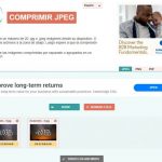 Comprimir imágenes online con Compress JPEG