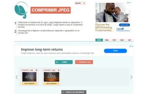 Comprimir imágenes online con Compress JPEG