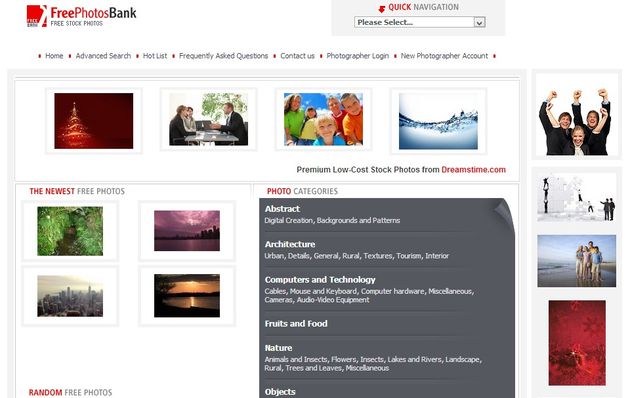FreePhotosBank, impresionante banco de imágenes gratuitas para descargar