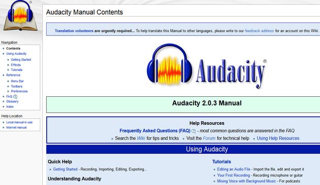 Completo y detallado manual de Audacity