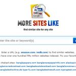 MoreSitesLike, un práctico buscador de páginas semejantes