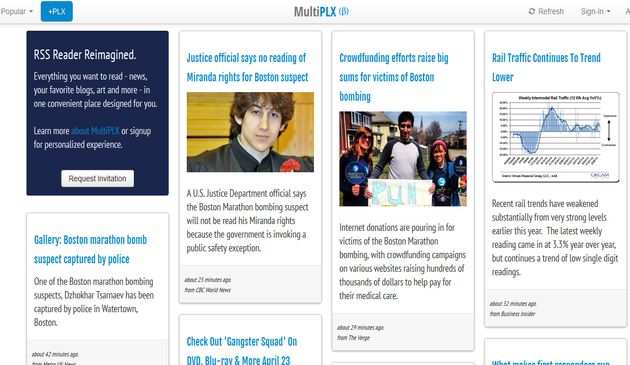 MultiPLX, el lector de feeds que reinventa los clientes RSS