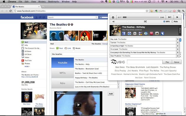 +Music, escucha la música que te gusta con esta extensión para Chrome