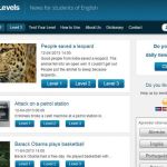 News in Levels, aprende o practica tu inglés escuchando noticias de actualidad