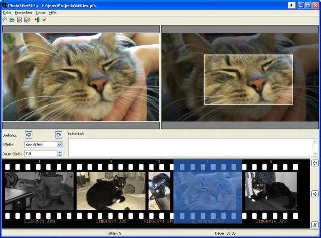 PhotoFilmStrip, software gratuito para convertir tus fotos en vídeo