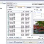 Tinuous, software gratuito para convertir imágenes por lotes